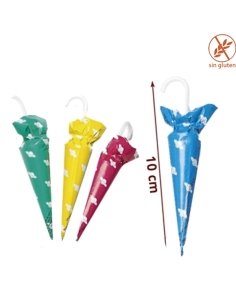 Paraguas Chocolate Pequeños Planetas 8gr 60uds Simón Coll