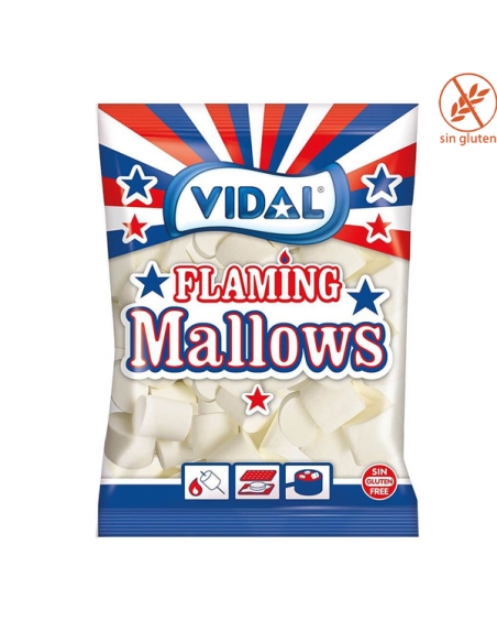 Nubes Blancas para Barbacoa Americana 1Kg Vidal Golosinas (165uds aprox)