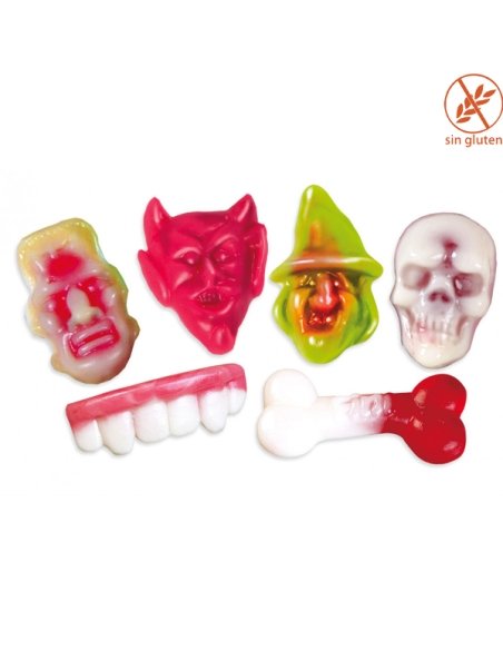 Surtido Chuches Terror Halloween 1Kg Fini Golosinas