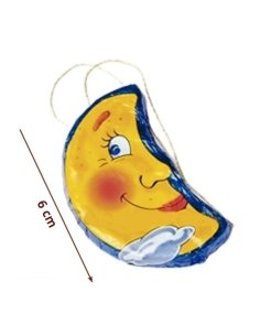 Lunas de Chocolate Navidad para colgar 50uds