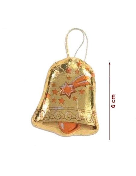 Campanas Chocolate Navidad para Colgar 40uds Simón Coll
