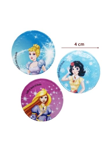 Monedas de Chocolate de Princesas 40mm 1Kg (190uds aprox)