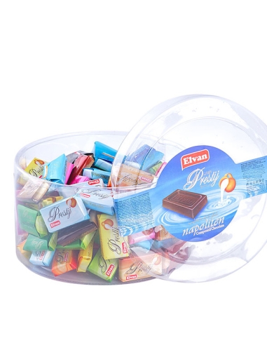 Napolitanas Presty Chocolate Sucedáneo 4gr 97uds Elvan