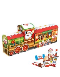 Calendario de chocolate Kinder Tren Navidad 221gr