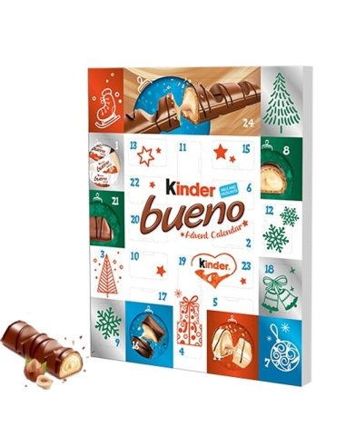 Calendario de chocolate Kinder Bueno 167gr