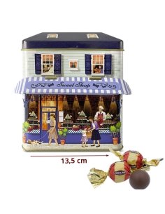 Caja Bombones Lata Casita Dulcería Sweet 150gr bombones