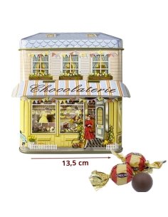 Caja Bombones Lata Casita Chocolatería 150gr bombones