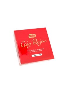 Bombones Caja Roja 43Gr Nestlé (5 Bombones) 12 cajas