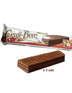 Snack Chocolate de 3 Barritas Cruji-Bom 36 Bolsitas