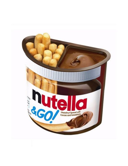 Nutella & Go Snacks de Chocolate 12uds