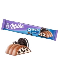 Barrita chocolatina Milka Oreo 37gr 24 unidades
