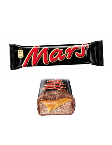 Chocolatina Mars 51gr 24uds