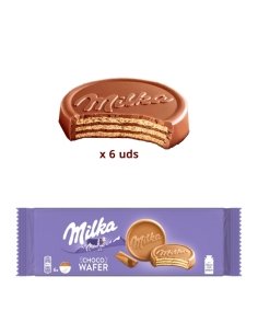 Caja Galletas Milka Choco Wafer Leche 180gr 1ud
