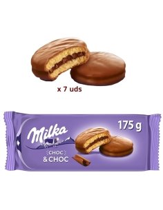 Caja Milka Pastelitos Choc & Choc 175gr 1ud