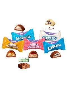 Milka Bombones Favoritos Mix 1Kg (108uds aprox)