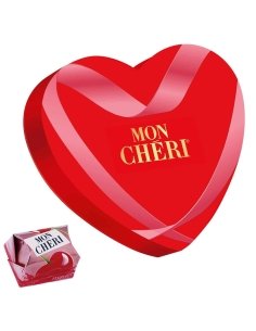 Caja Bombones Corazón Mon Chéri T-14 1ud (14 bombones)