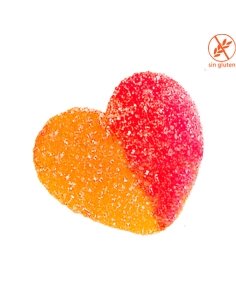 Chuches Corazón Melocotón 1Kg (160uds aprox) Vidal Golosinas