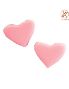Corazón Nube con Chocolate Fresa 75uds Vidal Golosinas