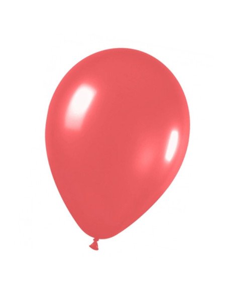 Globos Latex Rojo 22cm 50uds