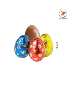 Huevos Chocolate Leche Pequeños Estañados 15Gr 40uds Simón Coll