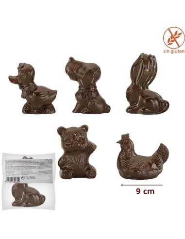 Surtido Figuras Chocolate 50% Negro 45Gr 50Uds Simón Coll