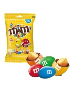 M&M's Cacahuete con Chocolate 16 Bolsitas de 90gr