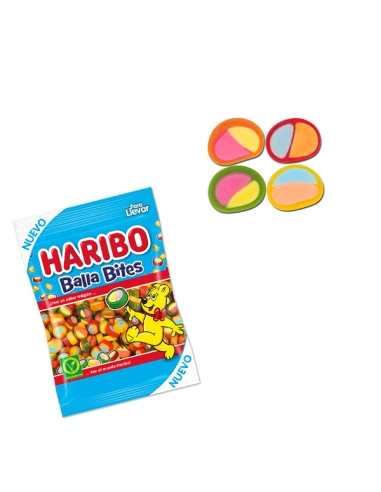 Regaliz Balla Bites 18 Bolsitas 100gr Haribo golosinas