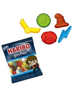 Chuches Harry Potter brillo 18 Bolsitas 80gr HARIBO Golosinas