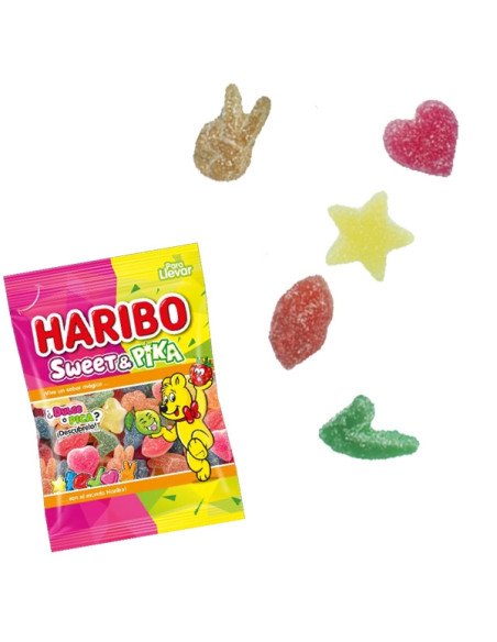 Chuches Dulces y Pica Sweet & Pika 18 bolsitas 100Gr Haribo golosinas