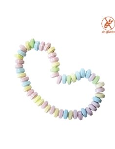 Collares de caramelos comprimido Dextrosa 120uds JLopez