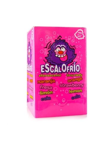 Pastillas pica pica fresa Escalofríos 150uds Estuche JLopez