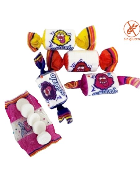 Caramelos Super Rolls Escalofrío Rolls 150uds JLópez