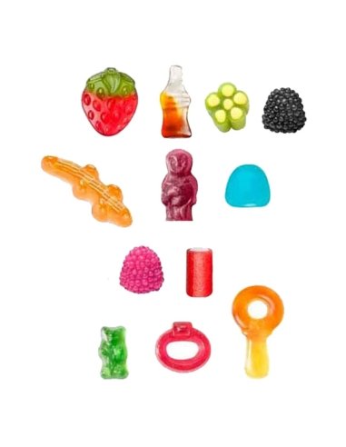 Chuches Surtido World 1Kg Maxipack Haribo golosinas