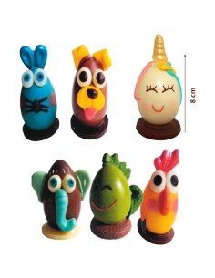 Huevo Pascua Surtido Chocolate 40Gr 12uds Agaraagar