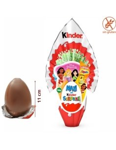 Gran Sorpresa Huevo Chocolate Kinder Princesas Disney