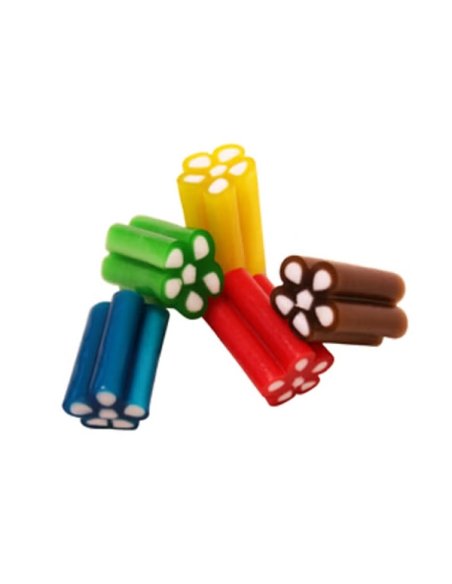 Regaliz Pistones Balines colores Frutas 1Kg King Regal