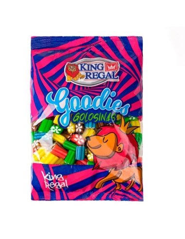 Regaliz Pistones Balines colores Frutas 1Kg King Regal