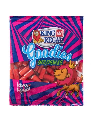 Regaliz Taco Relleno Fresa 1Kg King Regal