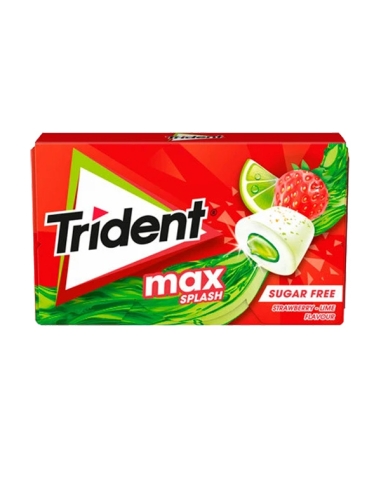 Chicles Trident Splash Max Fresa Lima 16 paquetes