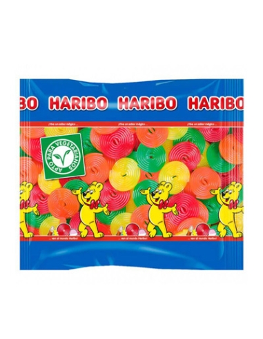 Regaliz dulce Espirales ácidas Rotella discos 2Kg Haribo Golosinas