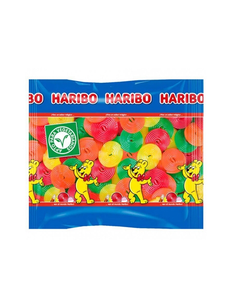Regaliz dulce Espirales ácidas Rotella discos 2Kg Haribo Golosinas
