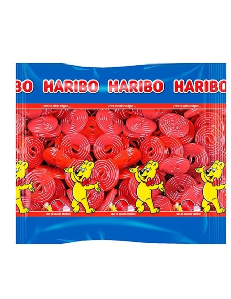 Regaliz dulce Espirales Fresa roja Rotella 2Kg Haribo Golosinas
