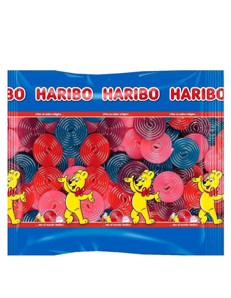 Regaliz dulce Espirales Multicolor Rotella 2Kg Haribo Golosinas