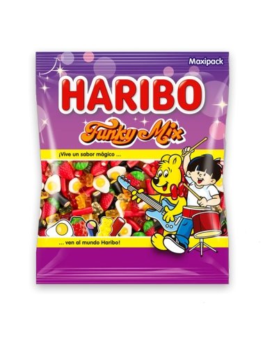 Chuches surtidas Funky Mix Brillo 1Kg Maxipack Haribo Golosinas