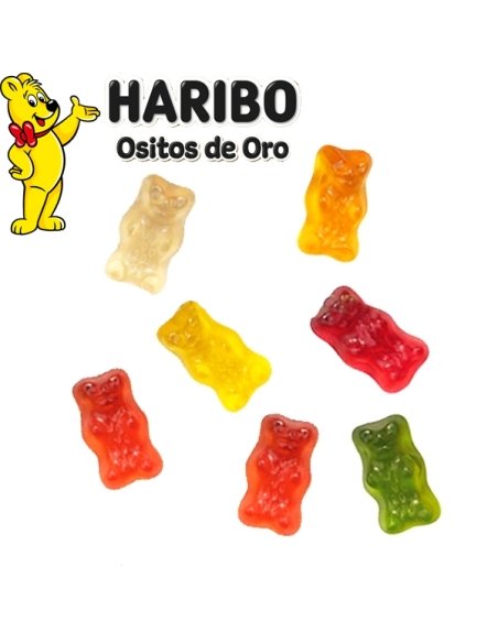 Ositos de Oro goma 1Kg Maxipack Haribo Golosinas