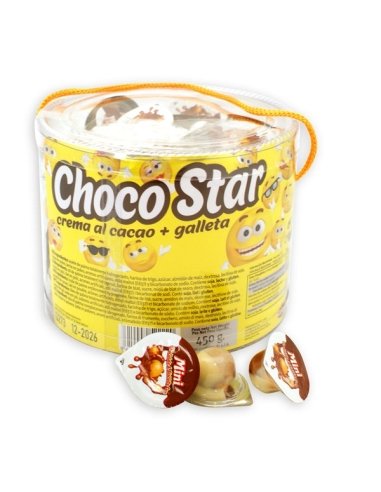 Choco Star crema de cacao y galleta 100uds Gerio