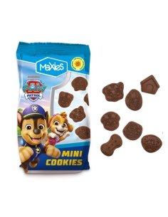 Mini Galletas Cookies Patrulla Canina 100gr 12 Bolsitas Hot Shots