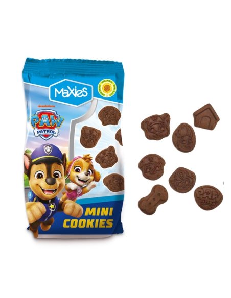 Mini Galletas Cookies Patrulla Canina 100gr 12 Bolsitas Hot Shots