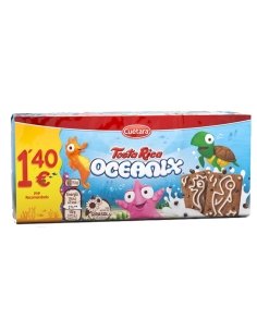 Galletas Tosta Rica Oceanix 160gr 15 paquetes
