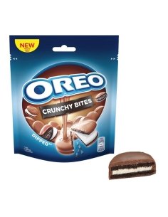 Galletas Oreo Crunchy Bites Bañadas chocolate 110gr 8 Bolsitas